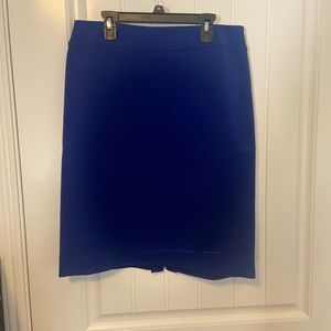 Tahari Royal Blue Pencil Skirt